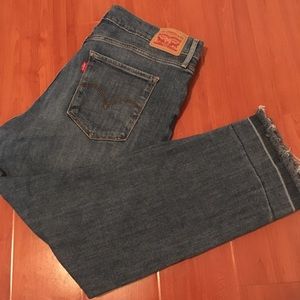 Levi’s 524 High Rise Straight Leg Jeans, 32